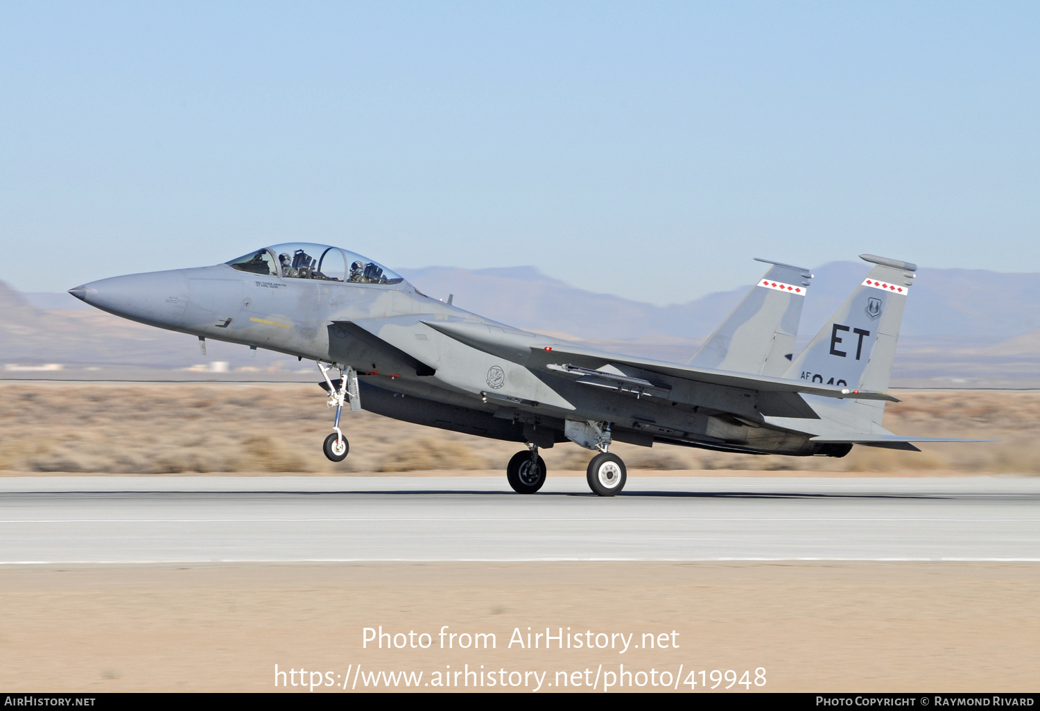 Aircraft Photo of 84-0046 / AF84-046 | McDonnell Douglas F-15D Eagle | USA - Air Force | AirHistory.net #419948