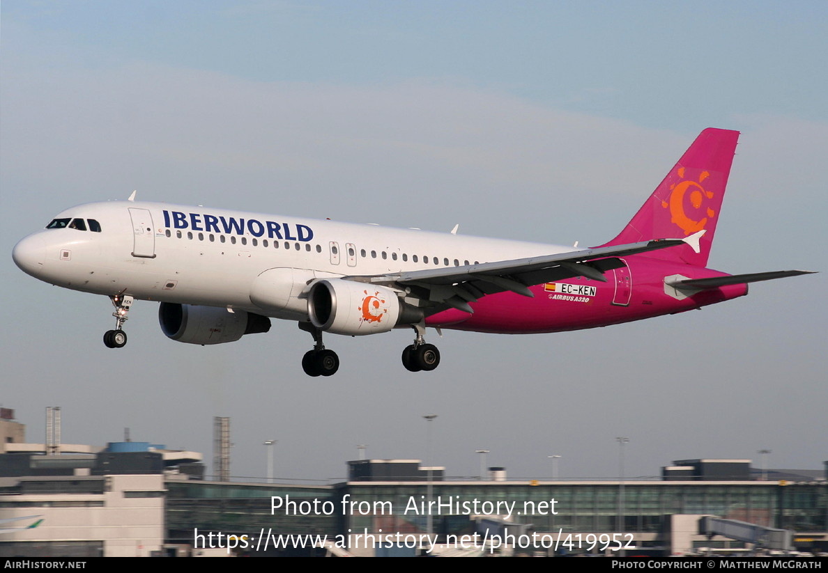 Aircraft Photo of EC-KEN | Airbus A320-214 | Iberworld Airlines | AirHistory.net #419952