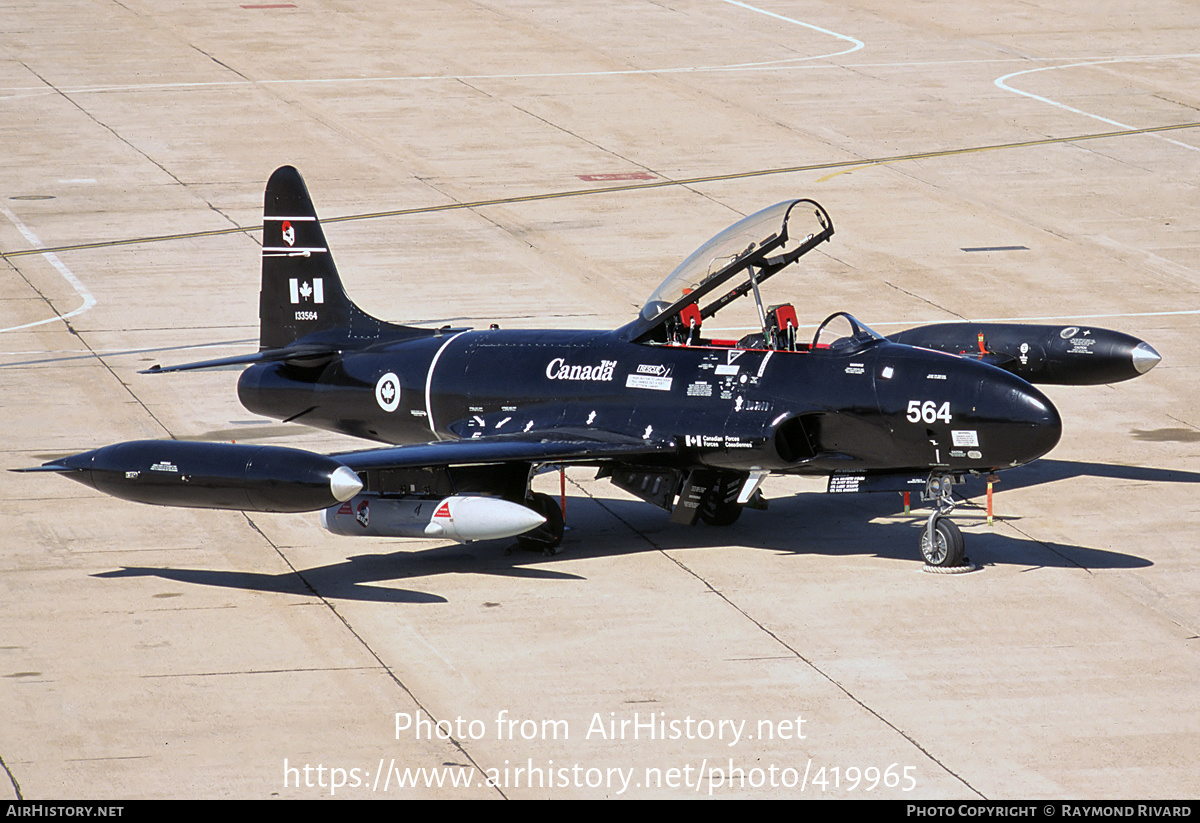 Aircraft Photo of 133564 | Canadair CE-133 Silver Star 3 | Canada - Air Force | AirHistory.net #419965