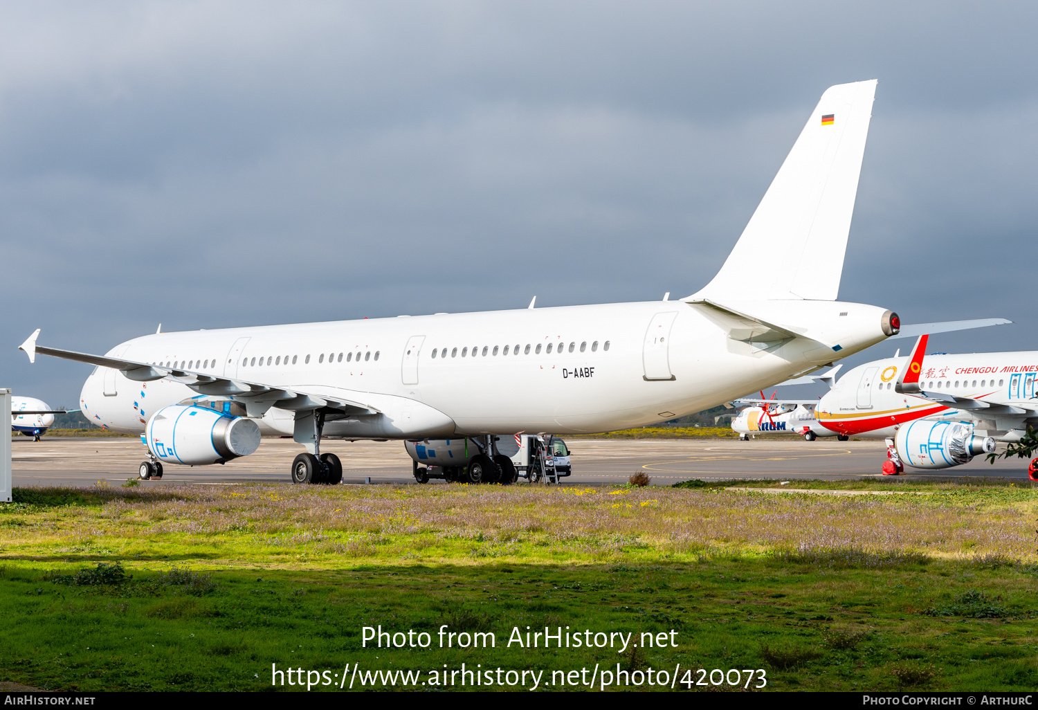 Aircraft Photo of D-AABF | Airbus A321-231 | AirHistory.net #420073