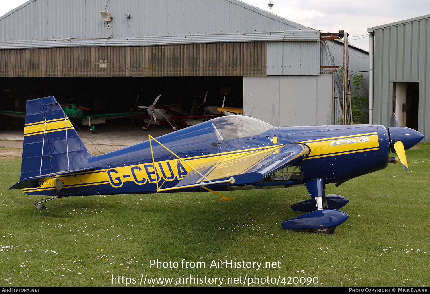 Aircraft Photo of G-CBUA | Extra EA-230 | AirHistory.net #420090