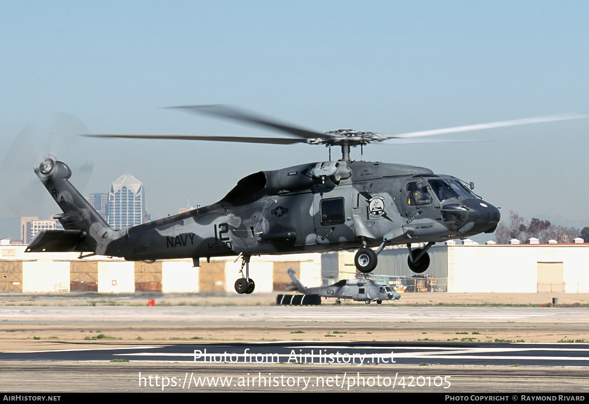 Aircraft Photo of 163287 | Sikorsky SH-60F Seahawk (S-70B-4) | USA - Navy | AirHistory.net #420105