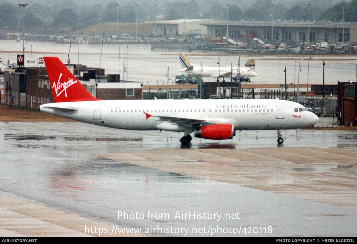 Aircraft Photo of EI-VIR | Airbus A320-231 | Virgin Atlantic Airways | AirHistory.net #420118