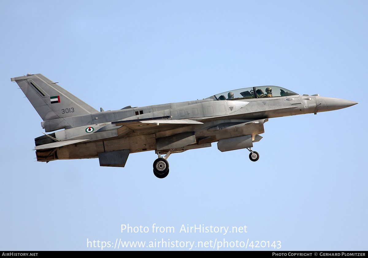 Aircraft Photo of 3013 | Lockheed Martin F-16F Fighting Falcon | United Arab Emirates - Air Force | AirHistory.net #420143