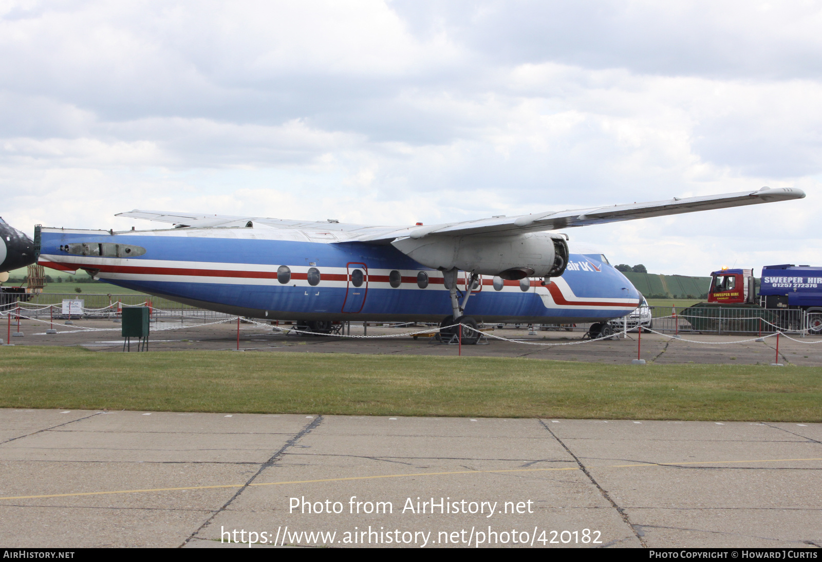 Aircraft Photo of G-APWJ | Handley Page HPR-7 Herald 201 | Air UK | AirHistory.net #420182