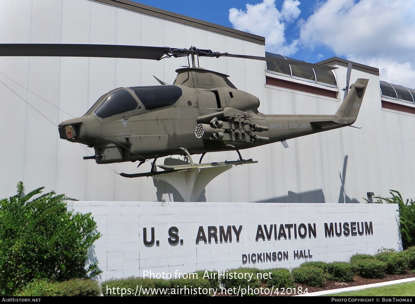 Aircraft Photo of 68-17109 / 017109 | Bell AH-1G Cobra (209) | USA - Army | AirHistory.net #420184