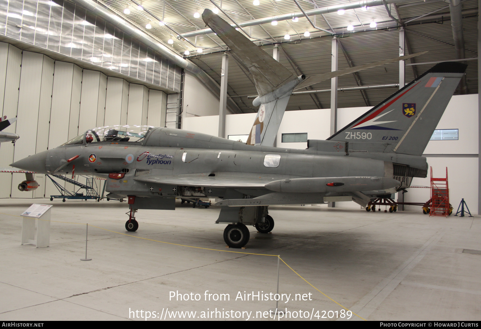 Aircraft Photo of ZH590 | Eurofighter EF-2000 Typhoon DA | UK - Air Force | AirHistory.net #420189