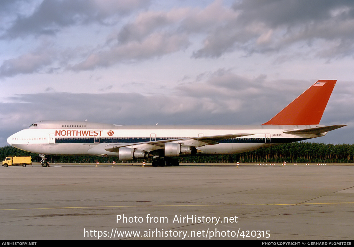 Aircraft Photo of N614US | Boeing 747-251B | Northwest Airlines | AirHistory.net #420315