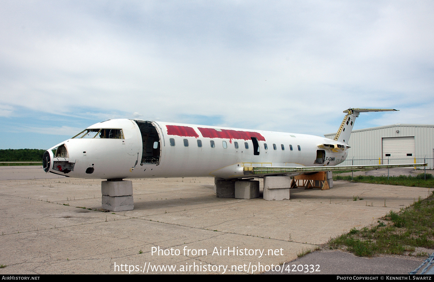 Aircraft Photo of F-GNMN | Bombardier CRJ-100 (CL-600-2B19) | AirHistory.net #420332