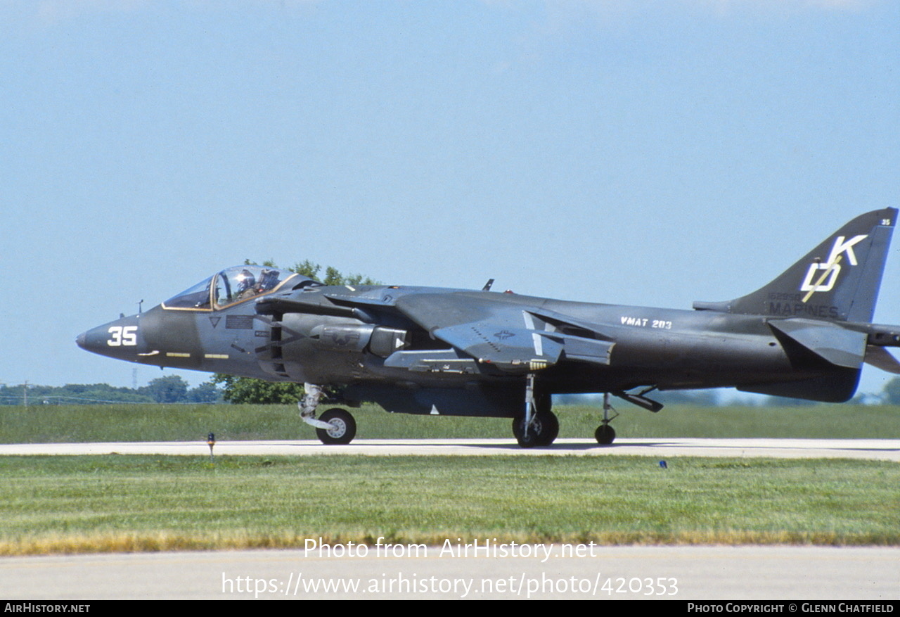 Aircraft Photo of 162950 | McDonnell Douglas AV-8B Harrier II | USA - Marines | AirHistory.net #420353