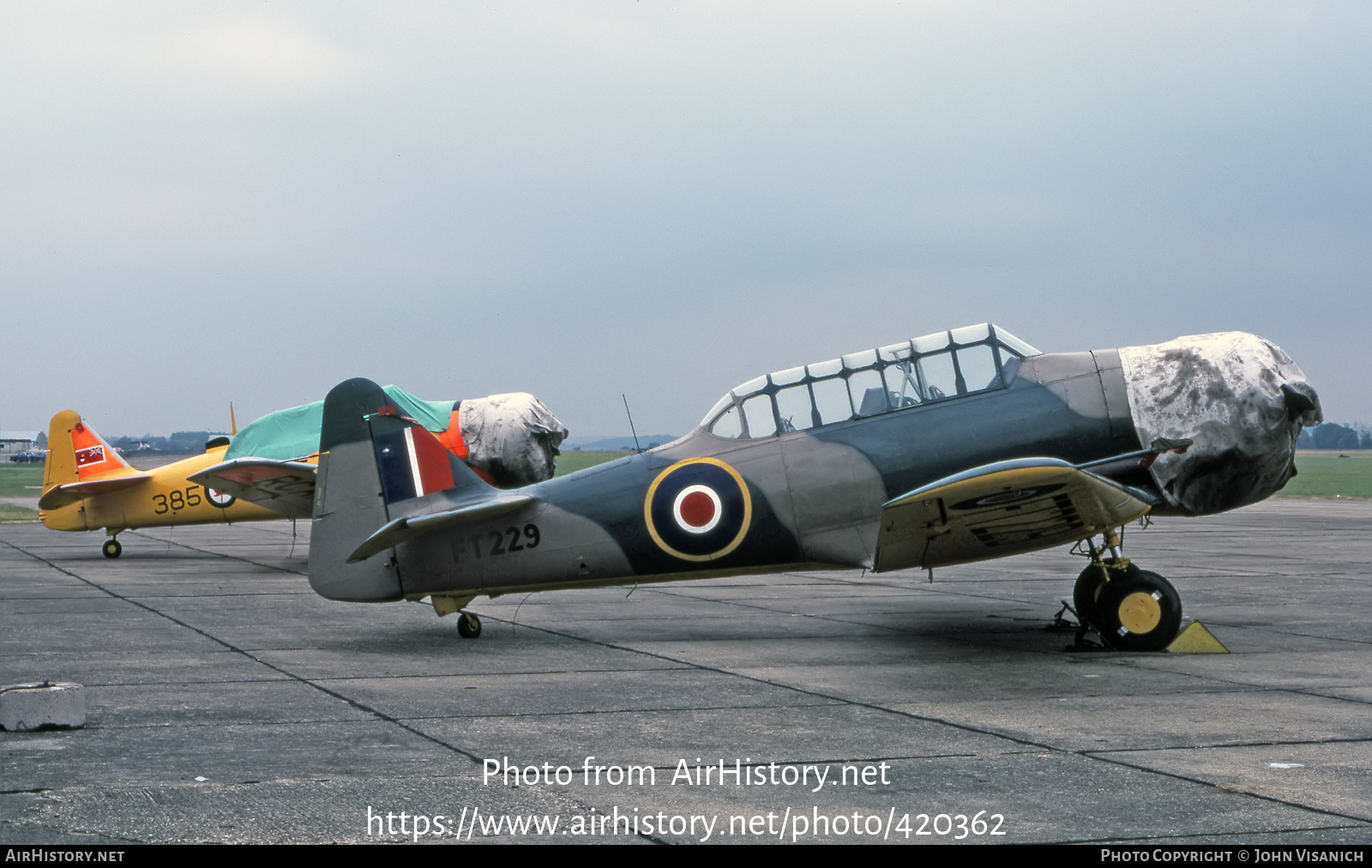 Aircraft Photo of G-AZKI / FT229 | North American AT-16 Harvard IIB | UK - Air Force | AirHistory.net #420362