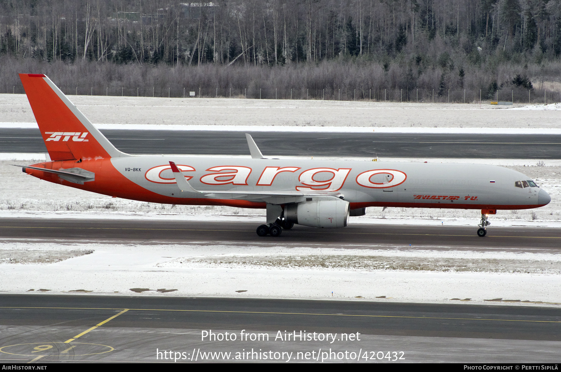 Aircraft Photo of VQ-BKK | Boeing 757-223(PCF) | Aviastar-TU Airlines - ATU Cargo | AirHistory.net #420432