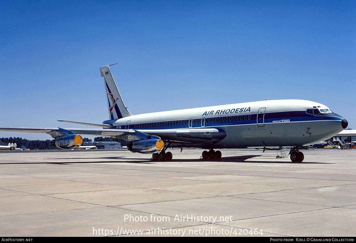 Aircraft Photo of VP-YNM | Boeing 720-025 | Air Rhodesia | AirHistory.net #420464