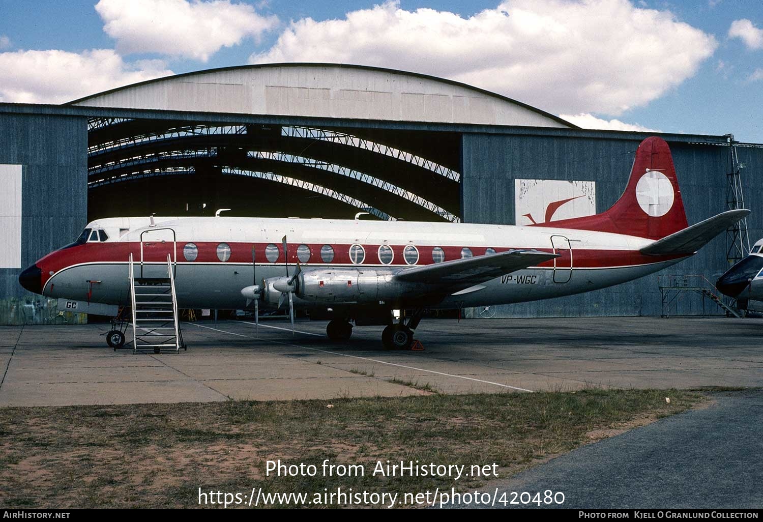 Aircraft Photo of VP-WGC | Vickers 838 Viscount | Air Zimbabwe | AirHistory.net #420480