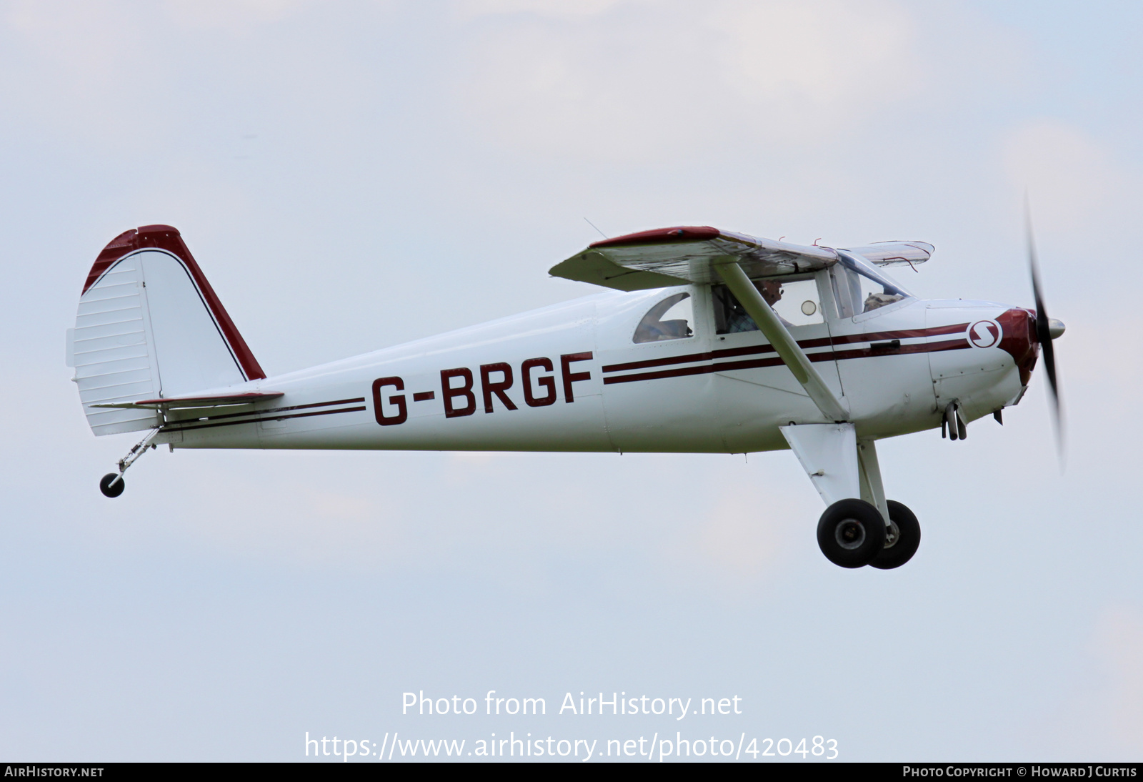 Aircraft Photo of G-BRGF | Luscombe 8E Silvaire | AirHistory.net #420483