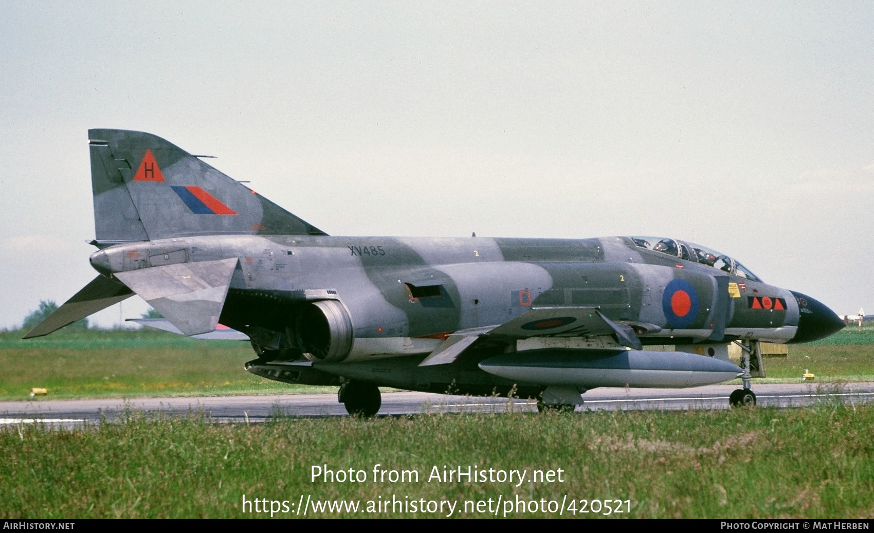 Aircraft Photo of XV485 | McDonnell Douglas F-4M Phantom FGR2 | UK - Air Force | AirHistory.net #420521