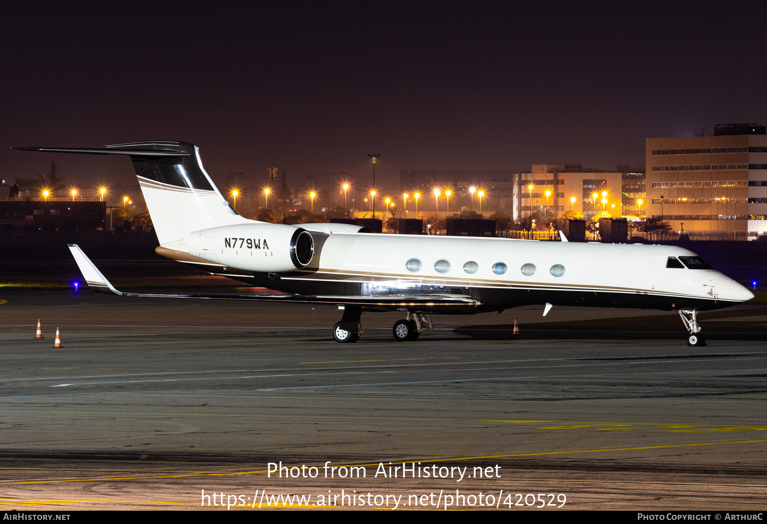 Aircraft Photo of N779WA | Gulfstream Aerospace G-V Gulfstream V | AirHistory.net #420529