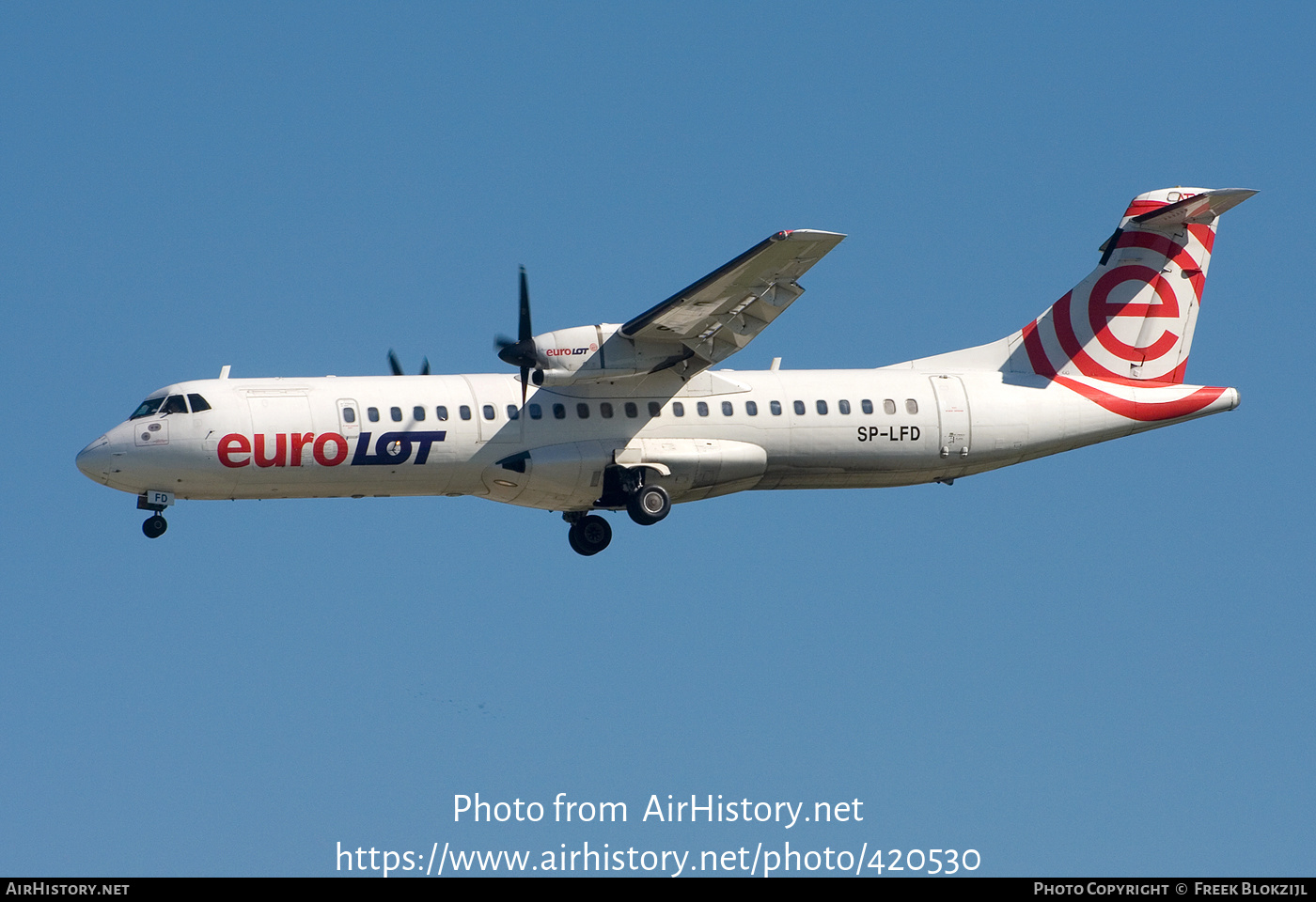 Aircraft Photo of SP-LFD | ATR ATR-72-202 | EuroLOT | AirHistory.net #420530