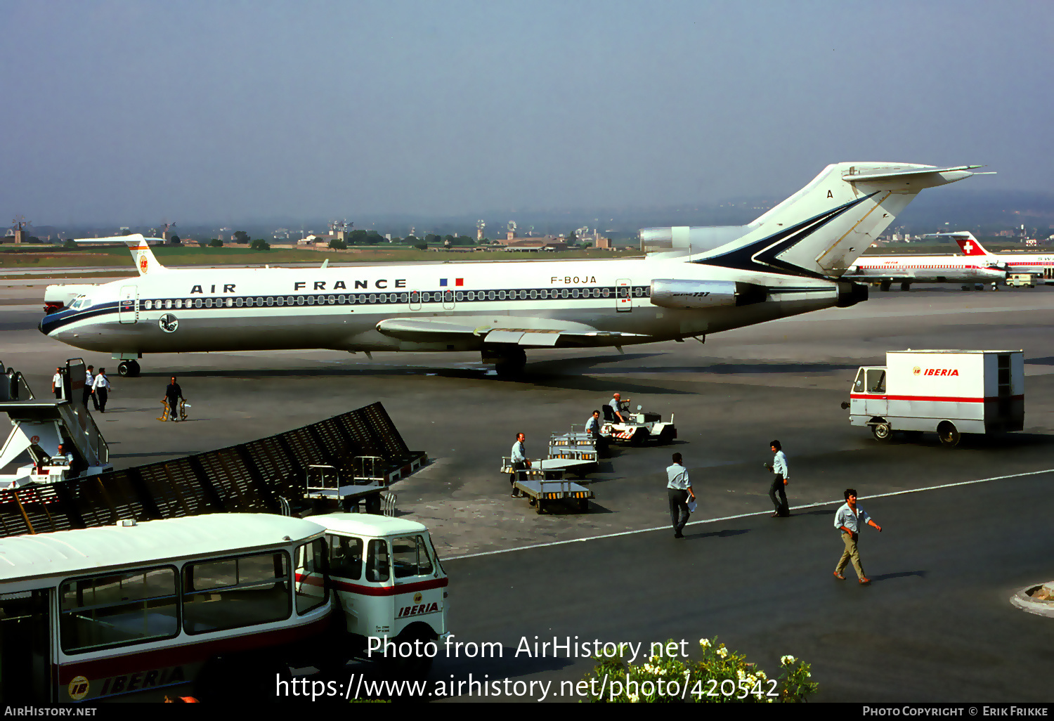 Aircraft Photo of F-BOJA | Boeing 727-228 | Air France | AirHistory.net #420542