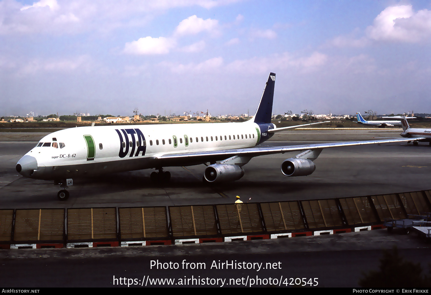 Aircraft Photo of F-BOLH | McDonnell Douglas DC-8-62 | UTA - Union de Transports Aériens | AirHistory.net #420545