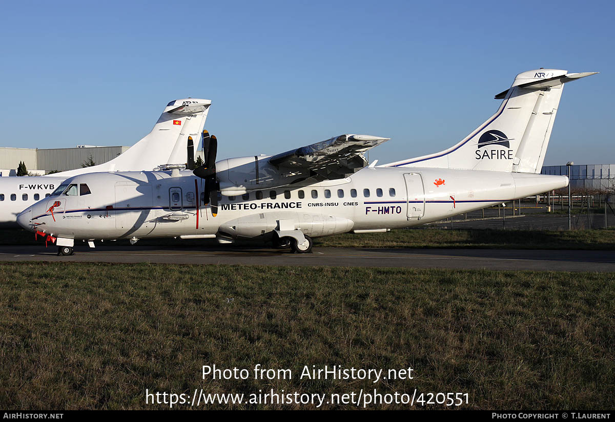 Aircraft Photo of F-HMTO | ATR ATR-42-320 | Météo France | AirHistory.net #420551