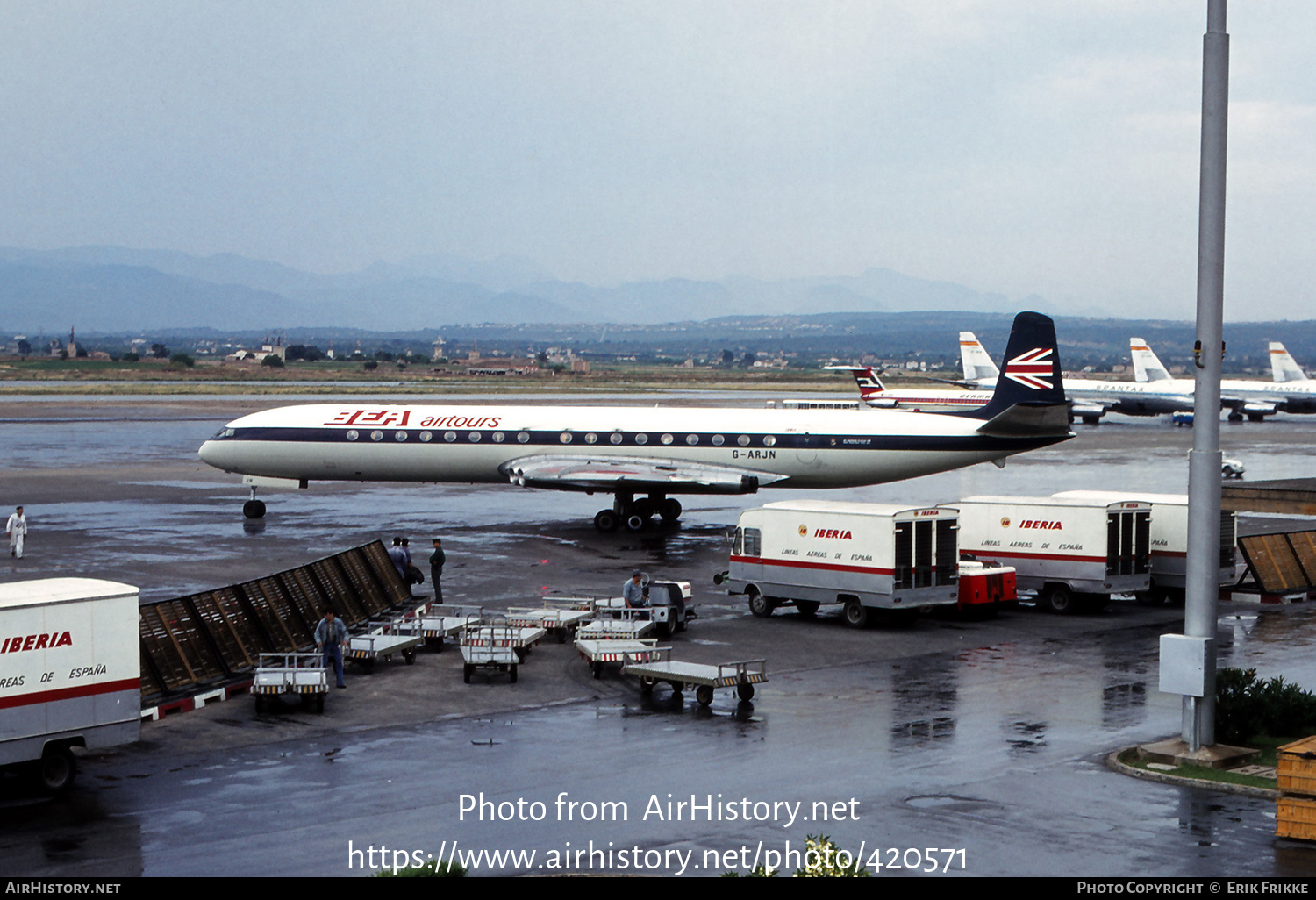 Aircraft Photo of G-ARJN | De Havilland D.H. 106 Comet 4B | BEA Airtours - British European Airways | AirHistory.net #420571