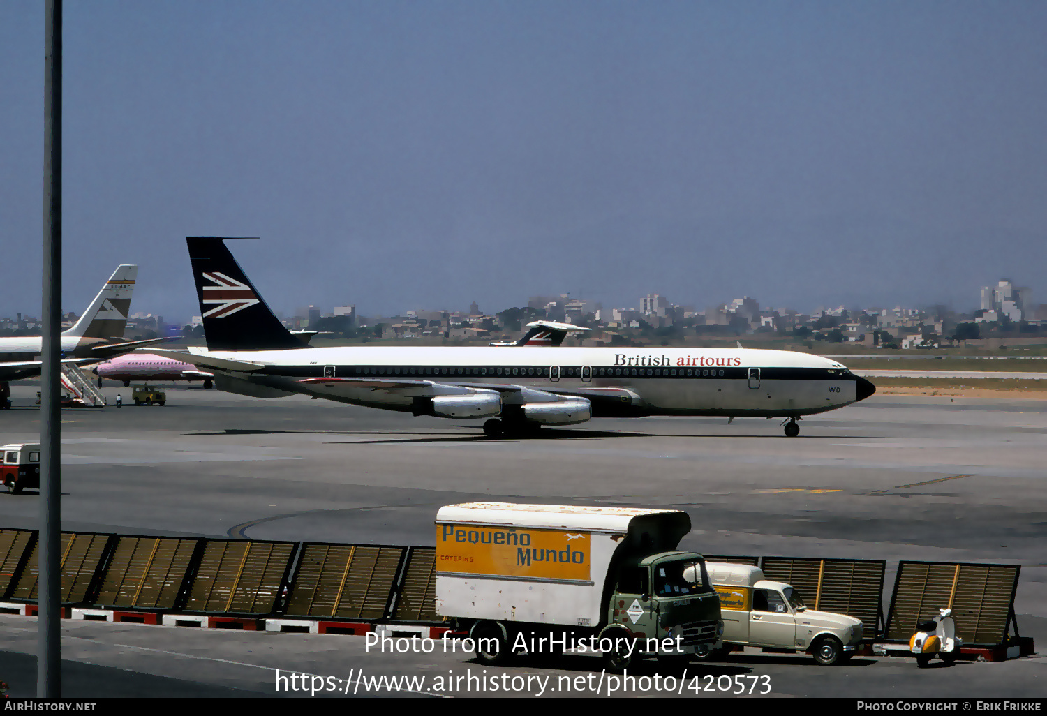 Aircraft Photo of G-ARWD | Boeing 707-465 | British Airtours | AirHistory.net #420573