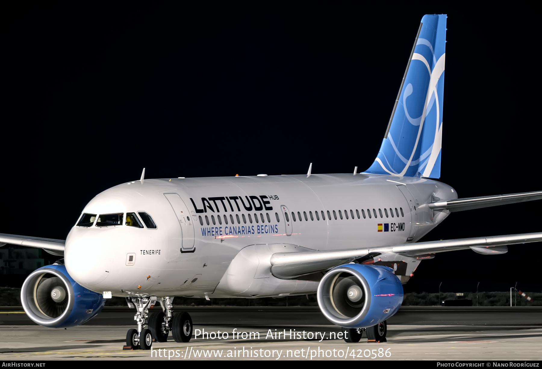 Aircraft Photo of EC-NMO | Airbus A319-115 | Lattitude Hub | AirHistory.net #420586