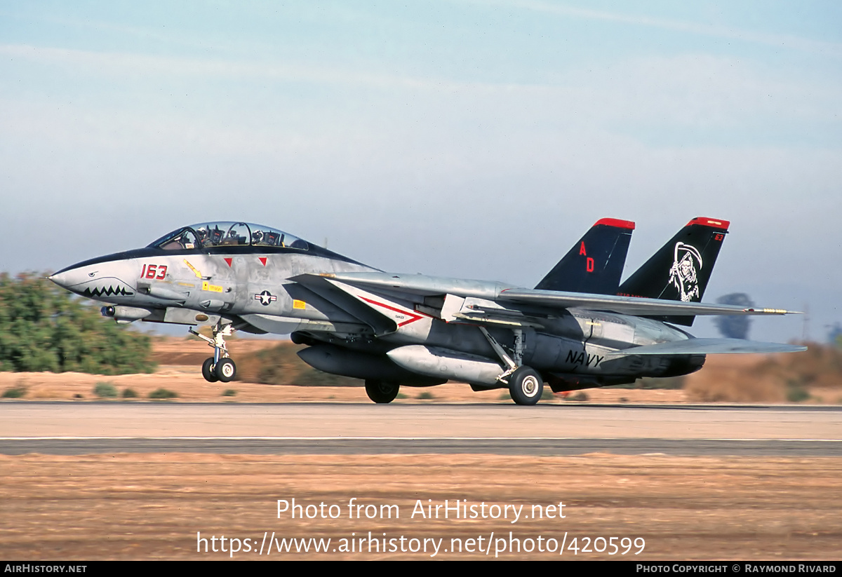 Aircraft Photo of 163414 | Grumman F-14D Tomcat | USA - Navy | AirHistory.net #420599