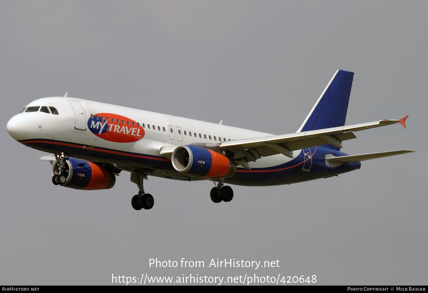 Aircraft Photo of G-GTDK | Airbus A320-231 | MyTravel Airways | AirHistory.net #420648