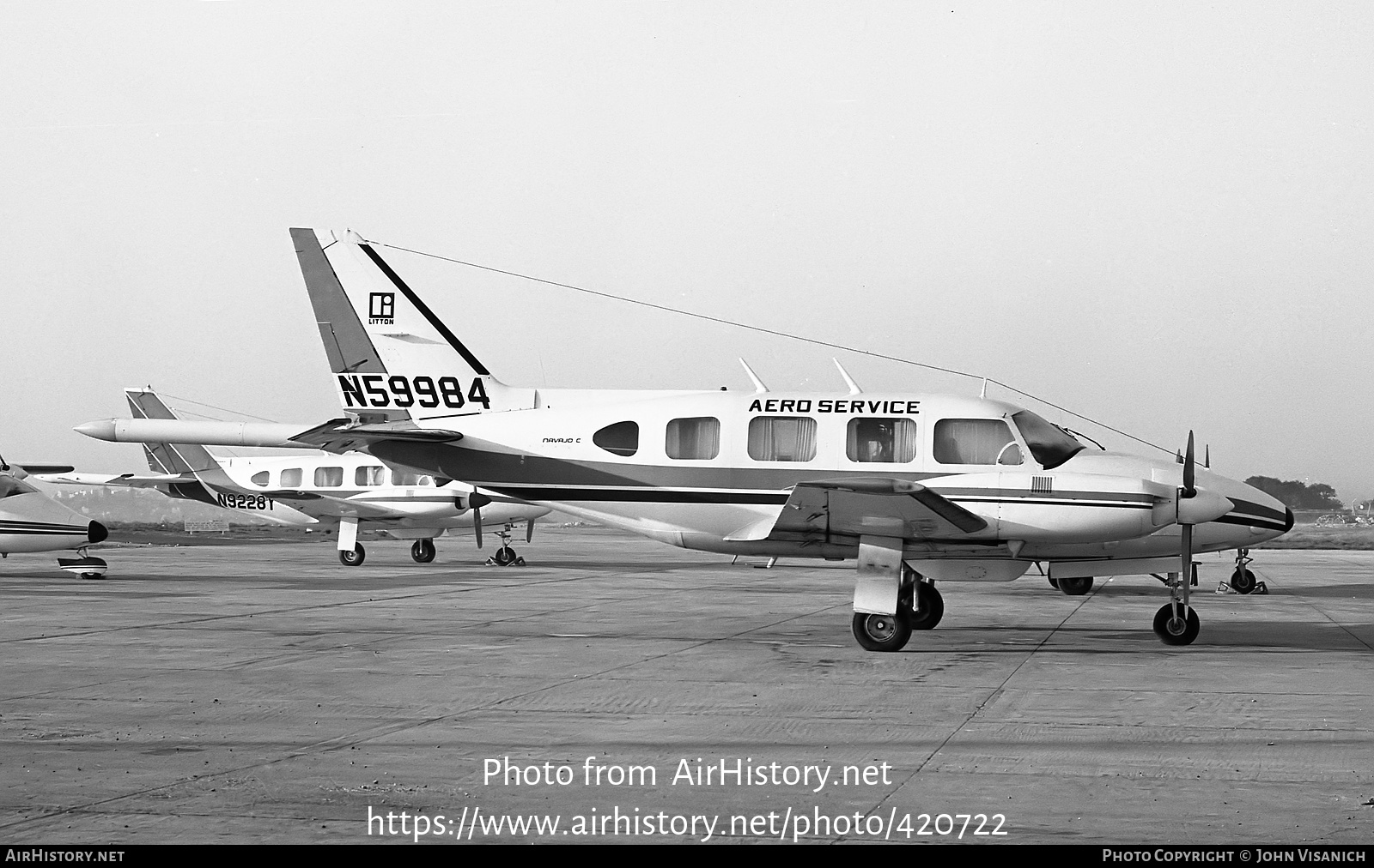 Aircraft Photo of N59984 | Piper PA-31-310 Navajo C | Aero Service | AirHistory.net #420722