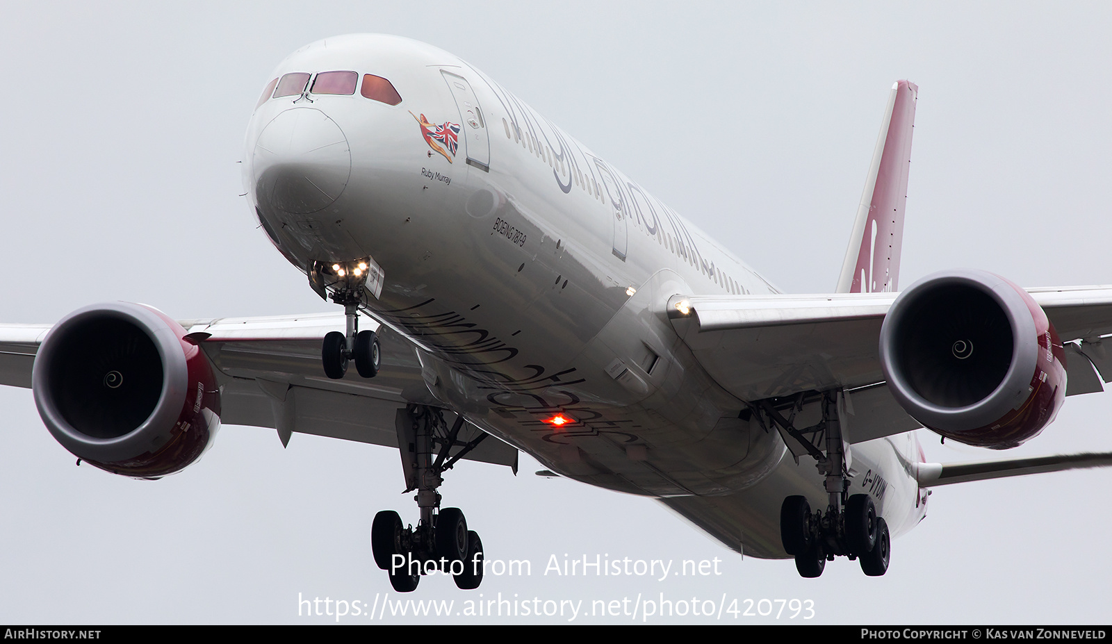 Aircraft Photo of G-VYUM | Boeing 787-9 Dreamliner | Virgin Atlantic Airways | AirHistory.net #420793