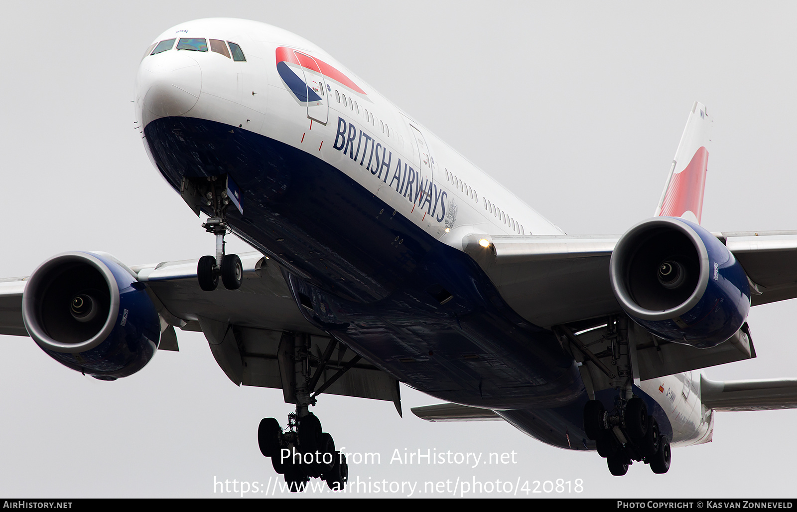 Aircraft Photo of G-YMMN | Boeing 777-236/ER | British Airways | AirHistory.net #420818