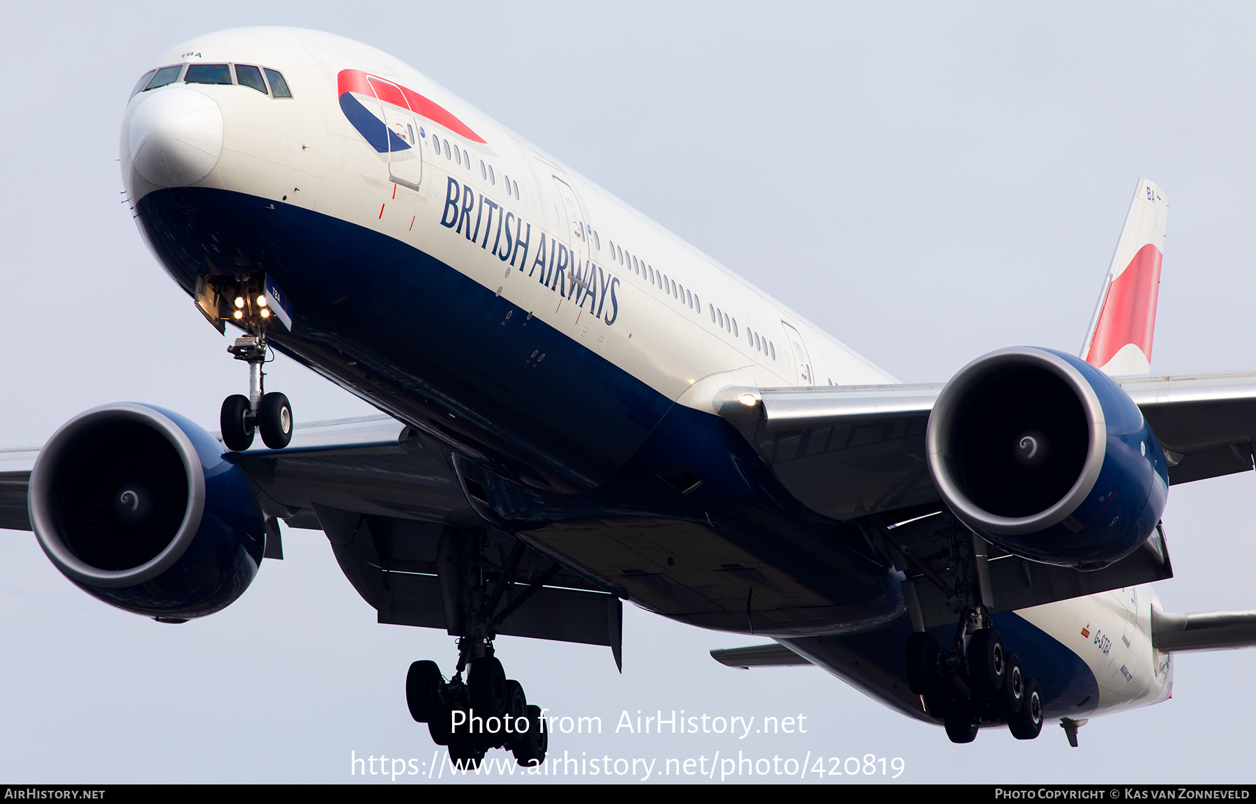 Aircraft Photo of G-STBA | Boeing 777-336/ER | British Airways | AirHistory.net #420819