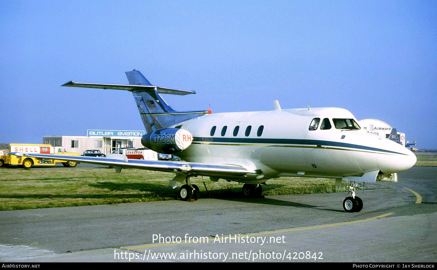 Aircraft Photo of N372CM | Hawker Siddeley HS-125-1A/522 | AirHistory.net #420842