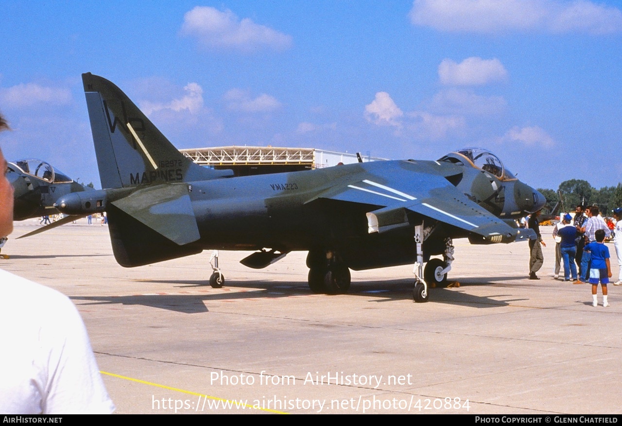 Aircraft Photo of 162972 | McDonnell Douglas AV-8B Harrier II | USA - Marines | VMA-223 | AirHistory.net #420884