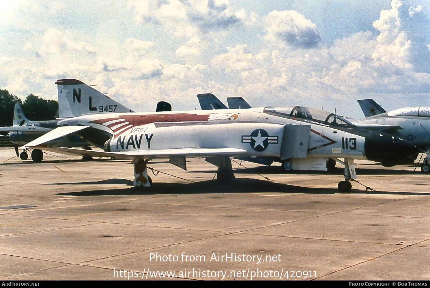 Aircraft Photo of 149457 / 9457 | McDonnell F-4B Phantom II | USA - Navy | AirHistory.net #420911