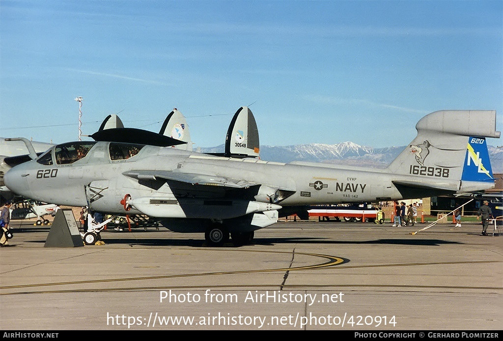 Aircraft Photo of 162938 | Grumman EA-6B Prowler (G-128) | USA - Navy | AirHistory.net #420914