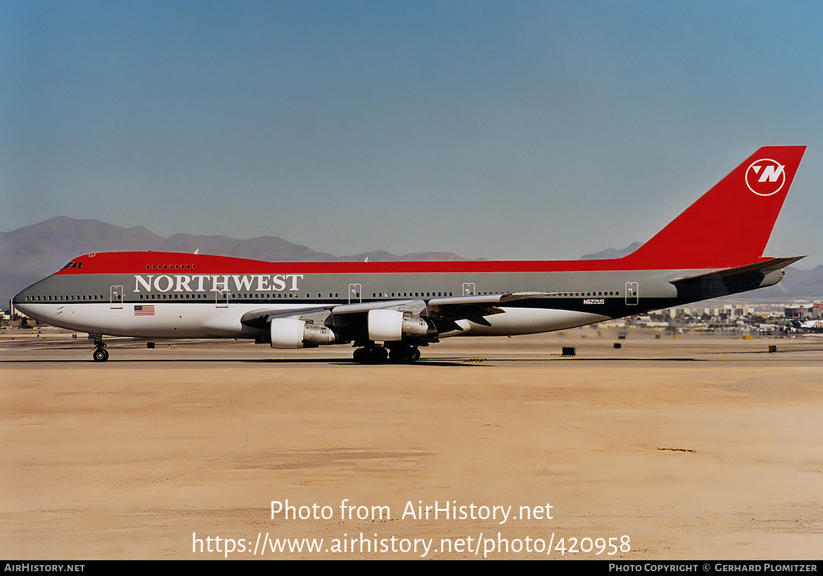 Aircraft Photo of N622US | Boeing 747-251B | Northwest Airlines | AirHistory.net #420958