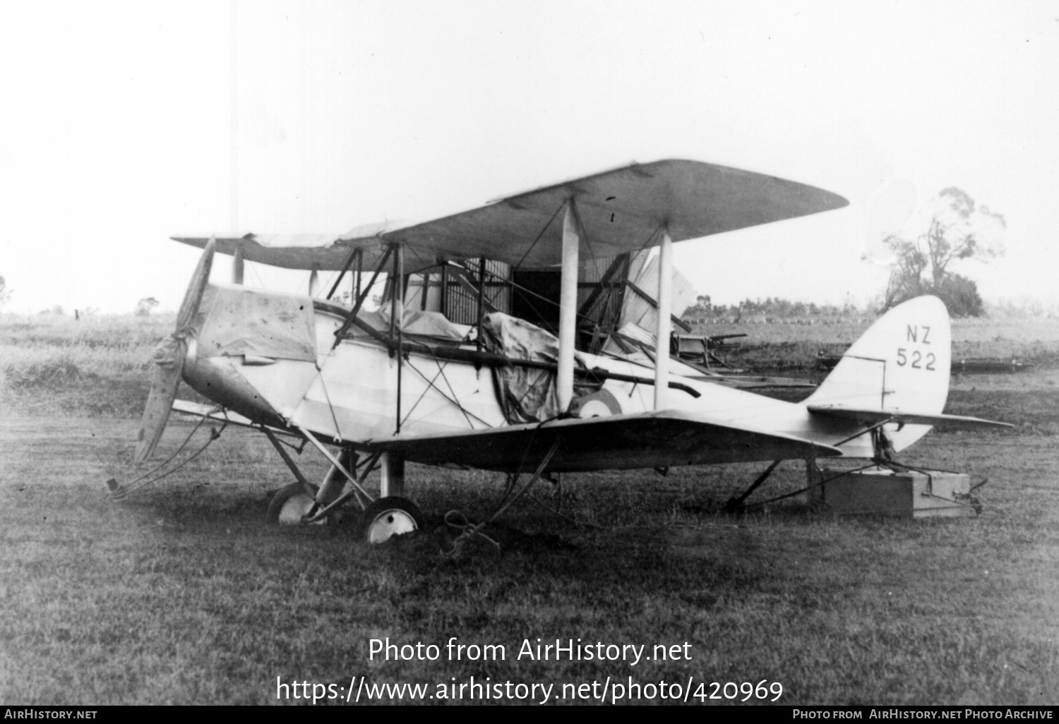 Aircraft Photo of NZ522 | De Havilland D.H. 60M Moth | New Zealand - Air Force | AirHistory.net #420969