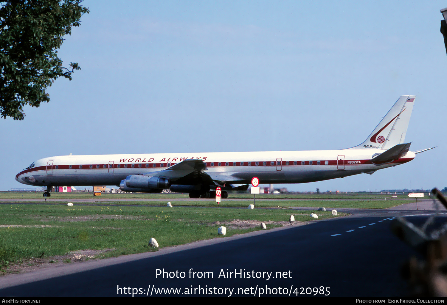 Aircraft Photo of N802WA | McDonnell Douglas DC-8-63CF | World Airways | AirHistory.net #420985