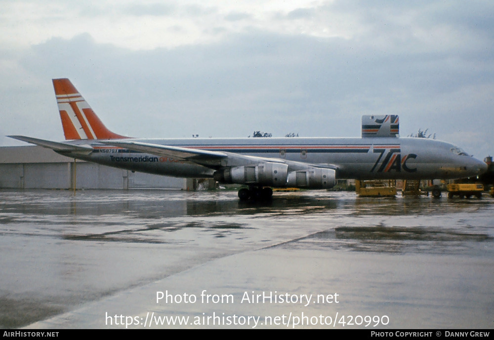 Aircraft Photo of N5879X | Douglas DC-8-53(F) | Transmeridian Air Cargo | AirHistory.net #420990