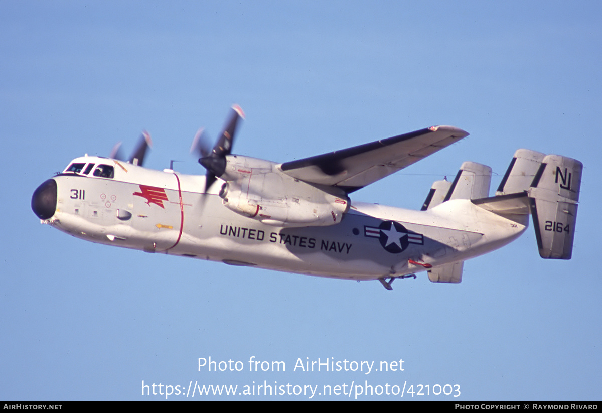 Aircraft Photo of 162164 | Grumman C-2A Greyhound | USA - Navy ...