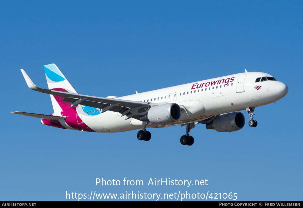 Aircraft Photo of D-AEWP | Airbus A320-214 | Eurowings | AirHistory.net #421065