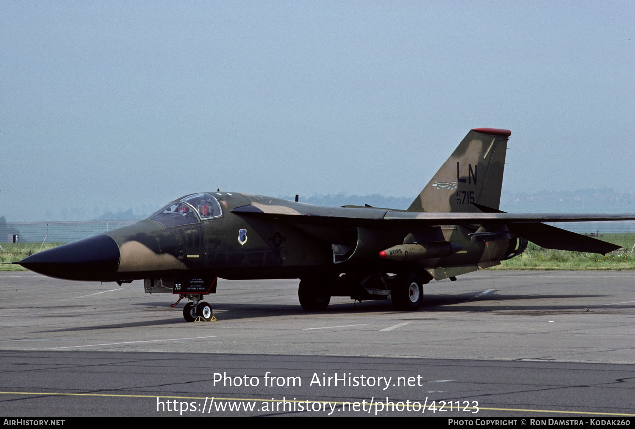 Aircraft Photo of 73-0715 / AF73-715 | General Dynamics F-111F Aardvark | USA - Air Force | AirHistory.net #421123