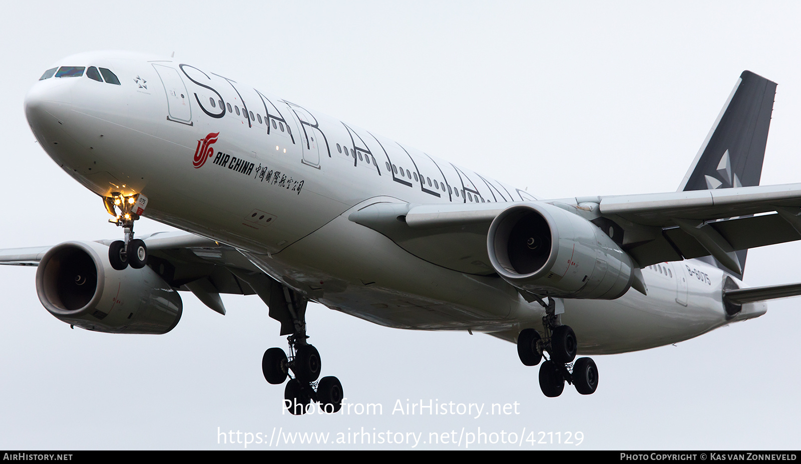 Aircraft Photo of B-6075 | Airbus A330-243 | Air China | AirHistory.net #421129