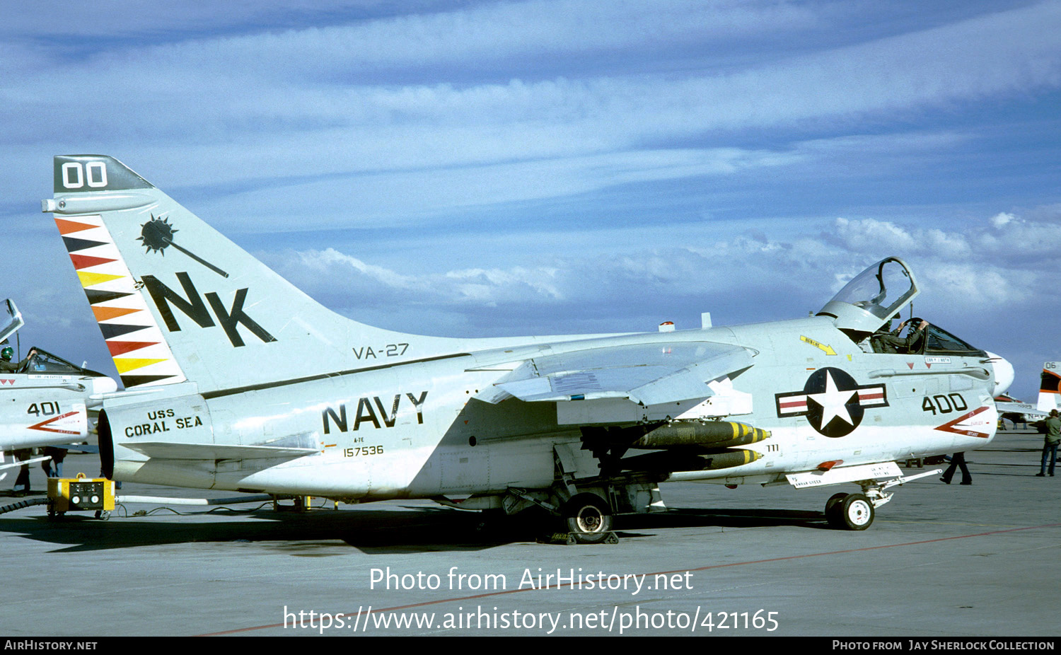 Aircraft Photo of 157536 | LTV A-7E Corsair II | USA - Navy | AirHistory.net #421165