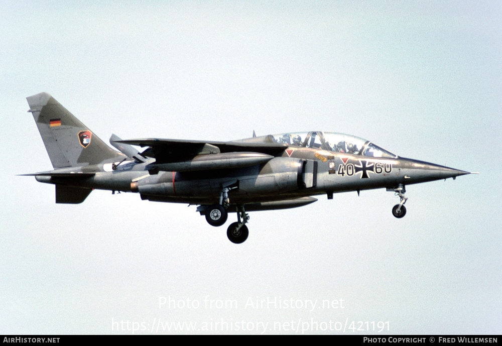 Aircraft Photo of 4060 | Dassault-Dornier Alpha Jet A | Germany - Air Force | AirHistory.net #421191