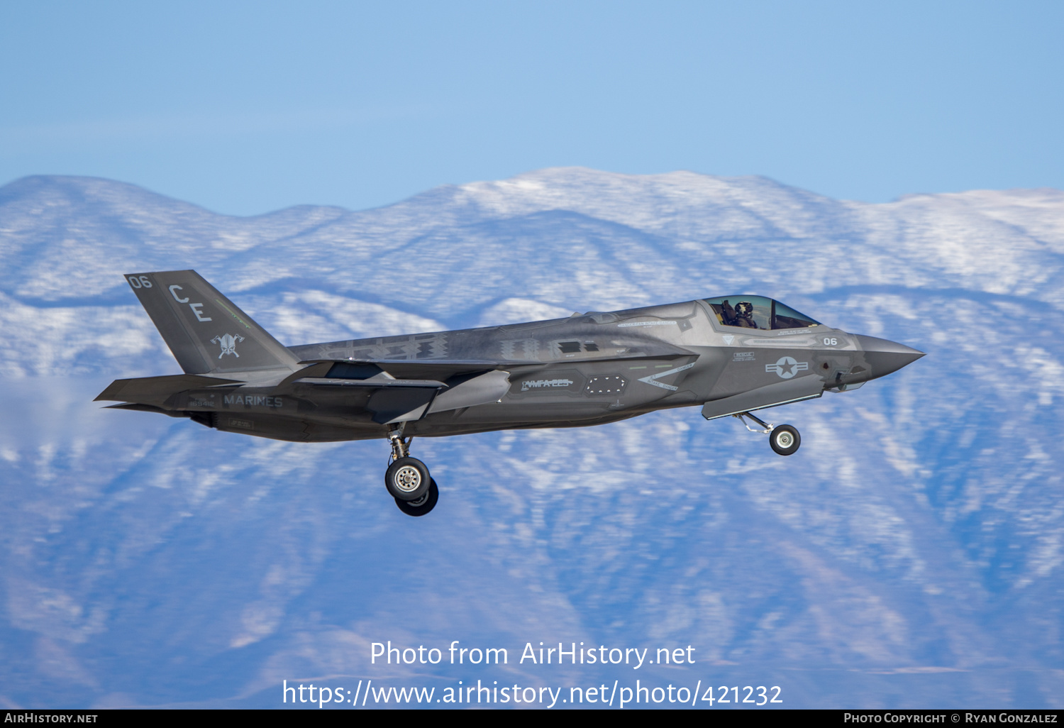 Aircraft Photo of 169412 | Lockheed Martin F-35B Lightning II | USA - Marines | AirHistory.net #421232