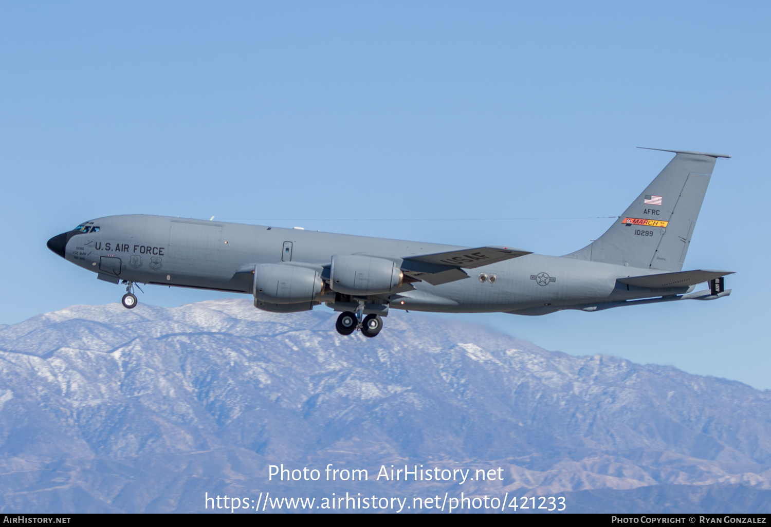 Aircraft Photo of 61-0299 / 10299 | Boeing KC-135R Stratotanker | USA - Air Force | AirHistory.net #421233